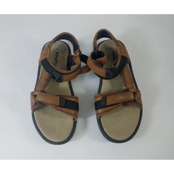 teva waterproof leather sandals